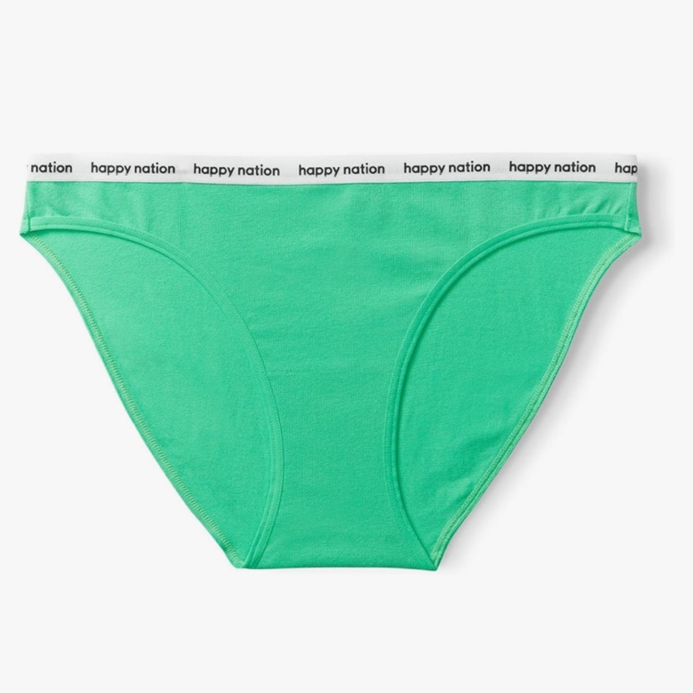 NWT Happy Nation Girls Cotton Bikini Panties (3 Pair)